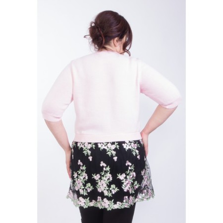Female jumper, size 54, pink color-5