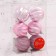 Set of balls plastic D-6 cm, 6 pcs "Wave"