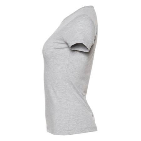 Female T -shirt, size 48, color gray melange-2