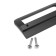 Furniture bracket RS1402, m/o = 96, black color