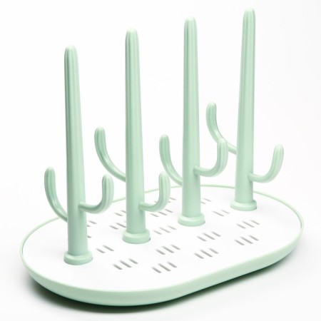 Drying for children's bottles, green color