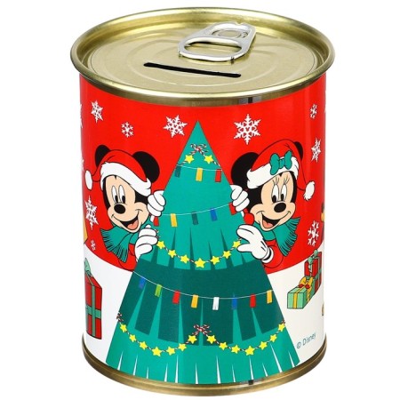 Piggy bank for the New Year, 9.5x9.5x7.5 cm, Mickey Mouse-1