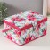 Casket for needlework "Watercolor flowers" 19x26x14.5 cm
