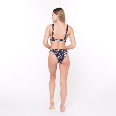 Separate swimsuit, black/white color, size 46 (m)-4