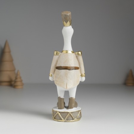 Souvenir Polystone "Gus in Military Uniform" 5.5x5.5x17 cm-3