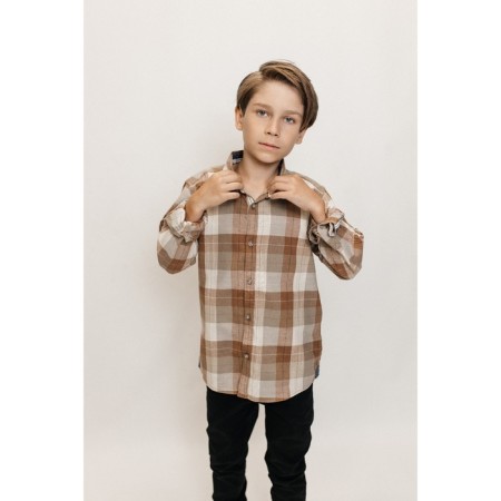 Surchaka is upper for ISEE boys, height 146-152 cm, brown color