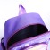 Baby backpack on lightning, 3 outer pockets, lilac color