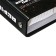 A notebook on rings of 80 sheets in the gravity cell, with a shift block, a solid cover, glossy lamination, block 60 g/m2