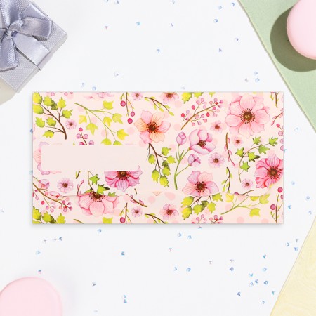 Money envelope "Happy Birthday!" rosehip, 18.5 x 8.5 cm-2