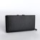 Male purse for magnet, clip for bills, separation for SIM cards, black color