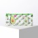 Penal soft 1 compartment, 95 x 205 mm, flat, PVC, calligrata "avocado with love"