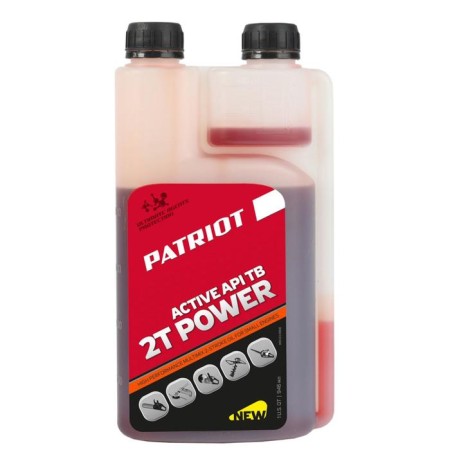 Mineral oil. Patriot Power Active 2T, Prisoner, 0.946l, -20/+45 ° C