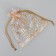 Bag gift organza "Happiness", 10 x 12 cm +/- 1.5 cm, New Year