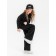 Children's costume Freedom, height 122 cm, black color