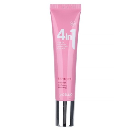 Skin cream around the eyes Dr.cellio 4 in 1 teUnteun, with ceramides, 40 ml