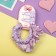 Hair Set "Militsa" 4 pcs (invisible 2 pcs - 4 cm, elastic band 2 pcs) stars, lilac