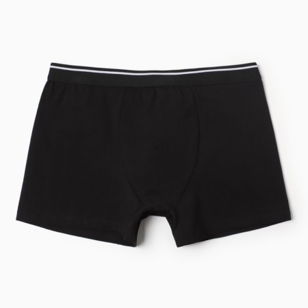 Panties men's boxers, black color, size 48 (l)