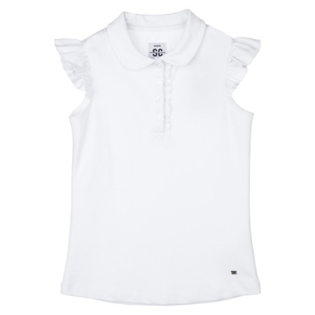 Футболка-поло для девочки, рост 146 см