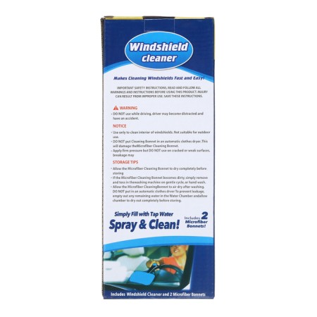 Brush for cleaning car glasses with a spray, 37 cm-9