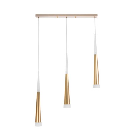Bayerlux suspension Bayerlux “Amadeus” 3xLED 18W 4000k gold 50x4x30-180cm-3