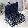 Casket for needlework "Forest branches on blue" 24x16x11 cm