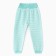 Kit for children (jumper, trousers), menthol/white color, height 62 cm