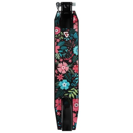 Graffiti scooter, folding, Pu 200 mm wheels, ABEC 7, black color-3