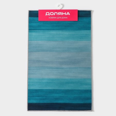 Bathroom mat “Lazurny”, 50 × 80 cm, blue color-9