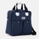 Road bag 2 in 1 on wheels 20 ", a lightning department, 4 outer pockets, blue color