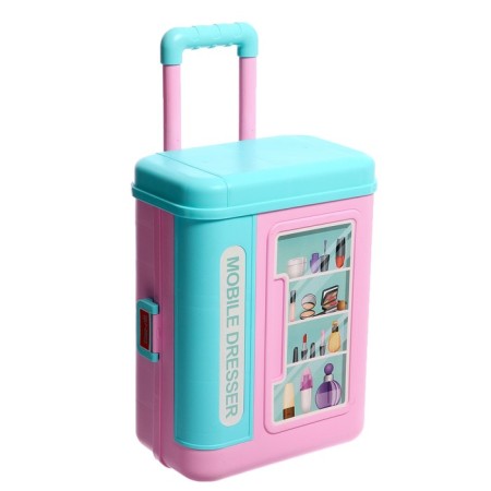 Game set "Fashionista" in a suitcase, with accessories-17