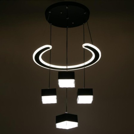 Lamp Bayerlux 1646/1wt LED 120W 3000-6000K Black 40x40x106 cm-3