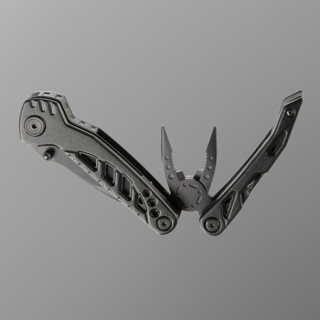 Multitul 11V1 with pliers in a case, black-1
