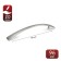 Hand-slop tundra RS002, m/o 96 mm, matte chromium color