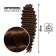 Hollywood Africolocons, 60 cm, 270 gr, chocolate color HKB8V (Catherine)
