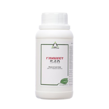 Glibest 540, 250 ml weeds