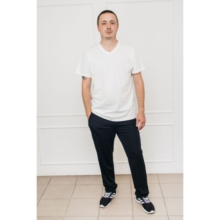 Male pants, size 52, black color