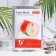 Exfoliating mask-cuts for the legs based on peach, universal size, 1 pair