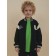 Bombber for the boy Pelican, height 140 cm, black color