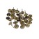 Nails Stroybat, decorative, 11x13 mm, bronze, 200 pcs