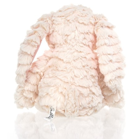 Soft Gulliver toy "Rabbit Persik", beige color, 26 cm-4