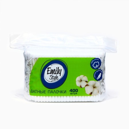 Cotton sticks Emily Style, package 400 pcs.