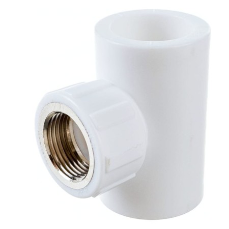The Politekus tee, polypropylene, d = 32 mm x 1 ", internal thread