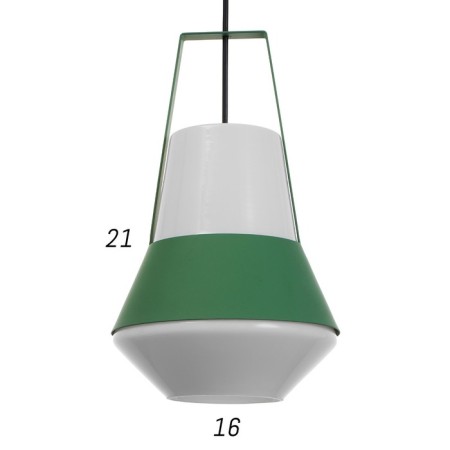 Lamp Bayerlux 1653/1gr E27 40W dark green 25x26x40-135 cm-3