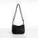 Bag Cross-Bodi with a zipper, black color