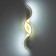 Bra "Seisha" LED 13W 6000k gold 60x8 cm