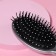Massage comb, 8 × 25 cm, silver color