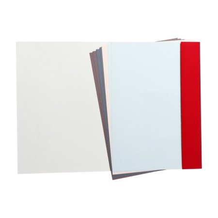 A3 pastel folder, 8 sheets, 4 colors "pastel class"-5
