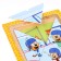 Wooden toy "Multilayer liners", three cats