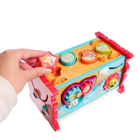Developing toy "Sorter-Sovushka", 15 in 1, with mobile elements-13
