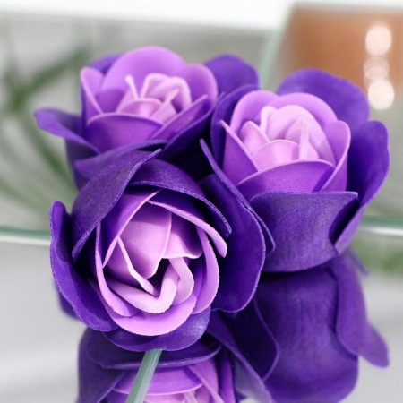 Soap roses, three -color, set of 3 pcs.-3